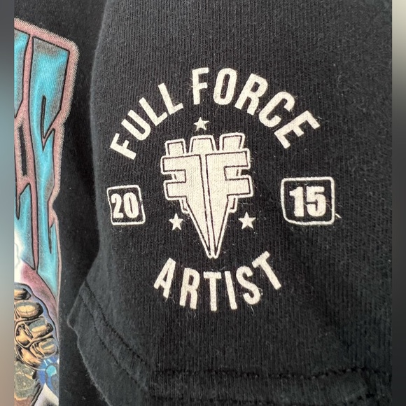 With Full Force Festival Shirt Mens Medium Germany Metal Punk Rock Band Tee 2015 - Picture 5 of 7